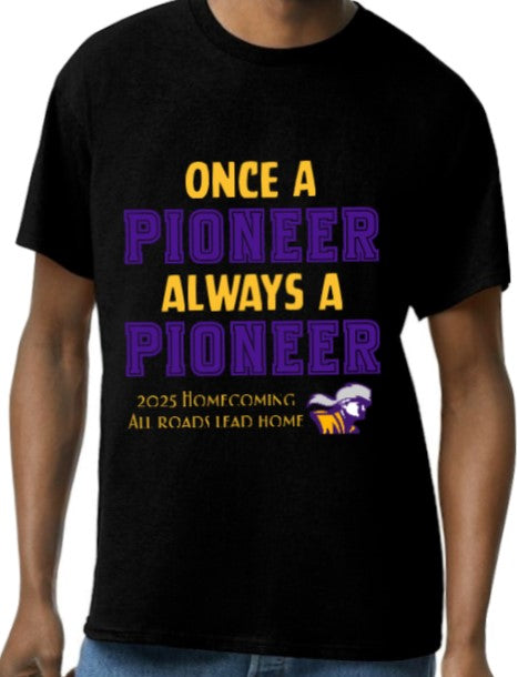 Homecoming Pioneer Guy T-Shirt