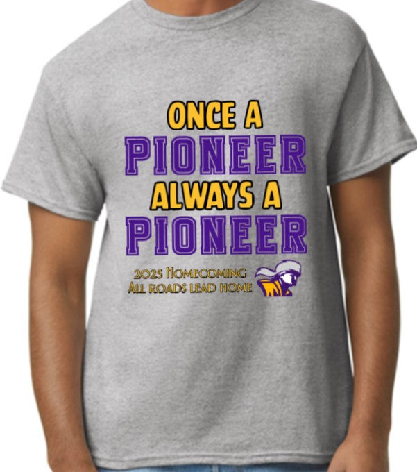 Homecoming Pioneer Guy T-Shirt