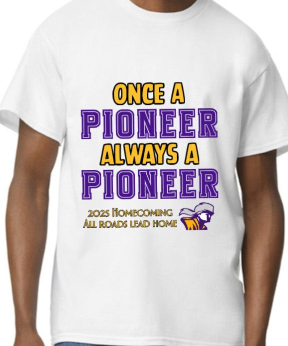 Homecoming Pioneer Guy T-Shirt